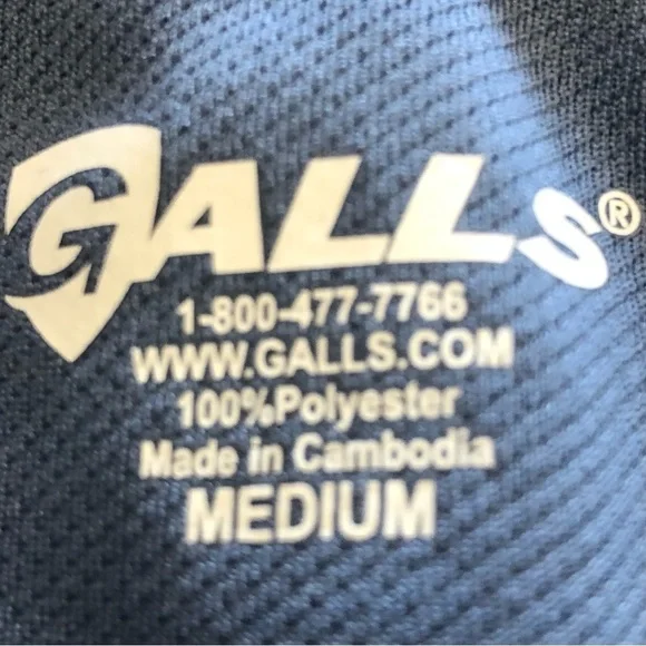 Galls/ MENS//NWT-polo are available/ size M/100% polyester polo shirts /Blue - Picture 14 of 15